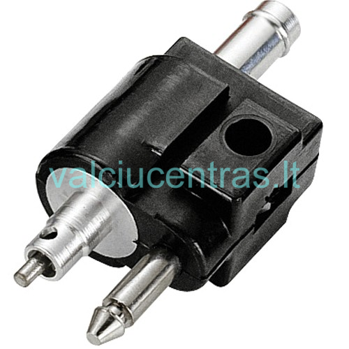 Mercury-Mariner kuro jungtis varikliui, su vožtuvu Mercury-Mariner kuro jungtis varikliui, su vožtuvu